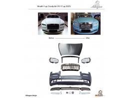 Wraith 1 up 2 body kit (15-17 up 2021)