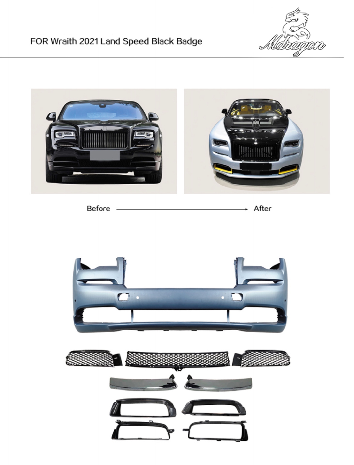 for Wraith 2021 Land Speed Black Badge