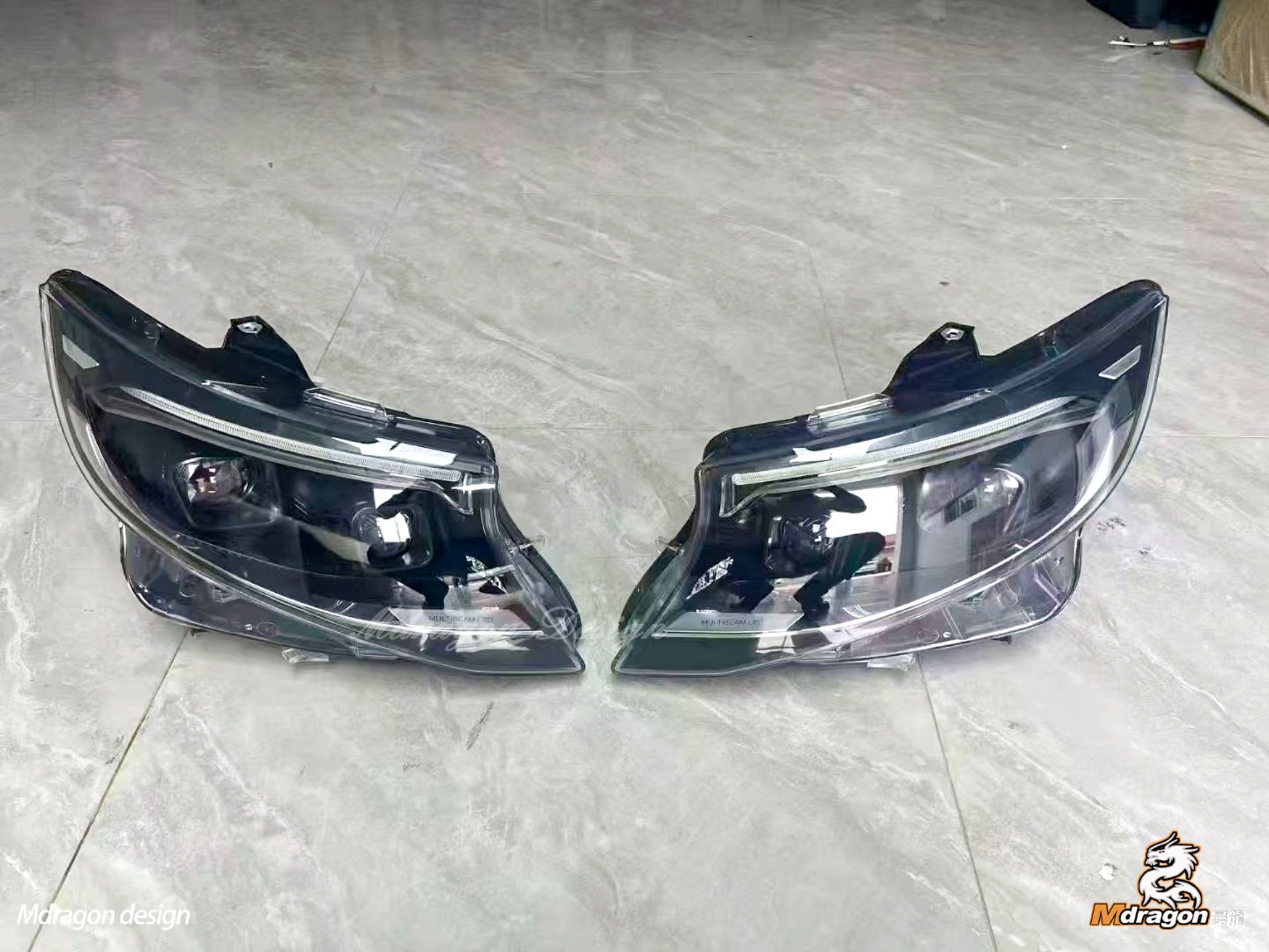 Mdragon V class/ Vito MBB Head Lights