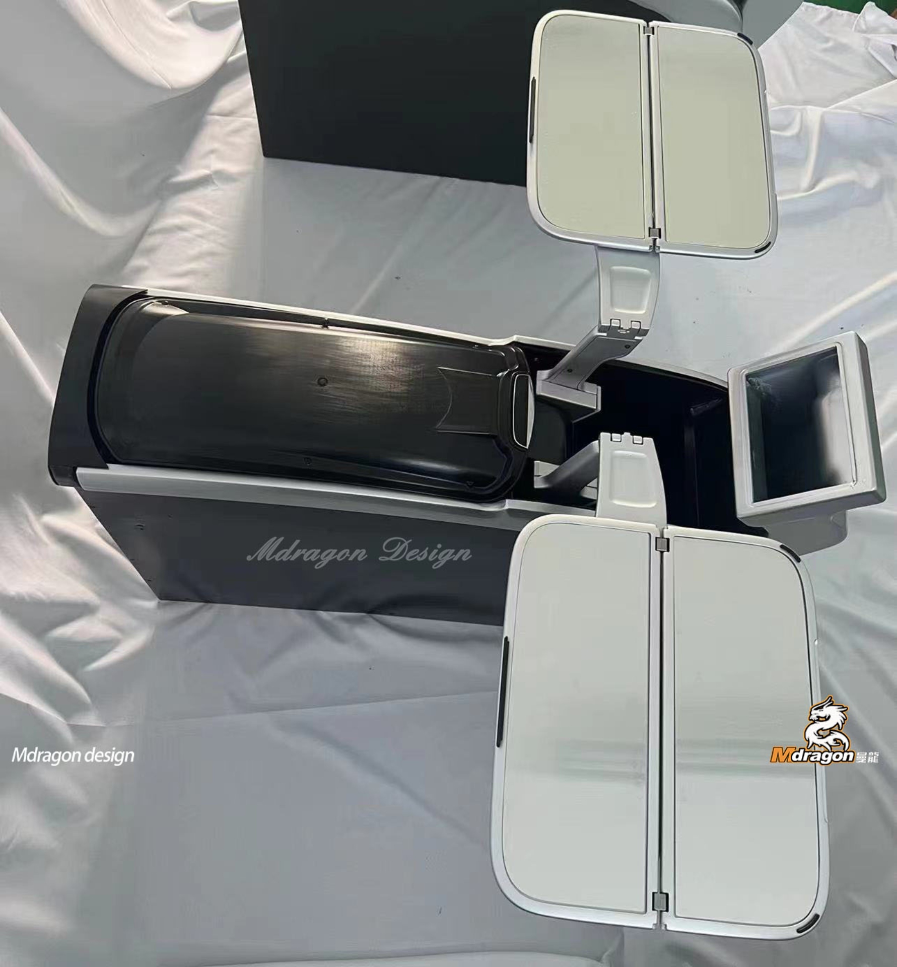 Mdragon V Class Luxury Customized Rear Armrest Box 3