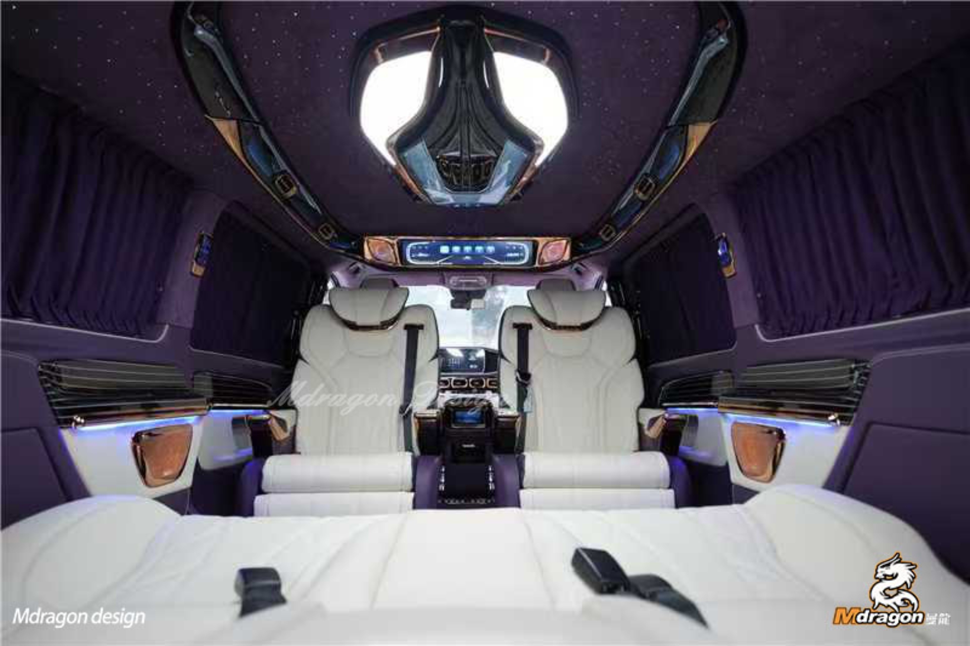 Mdragon V Class Luxury Customized Flat Roof Parts 2