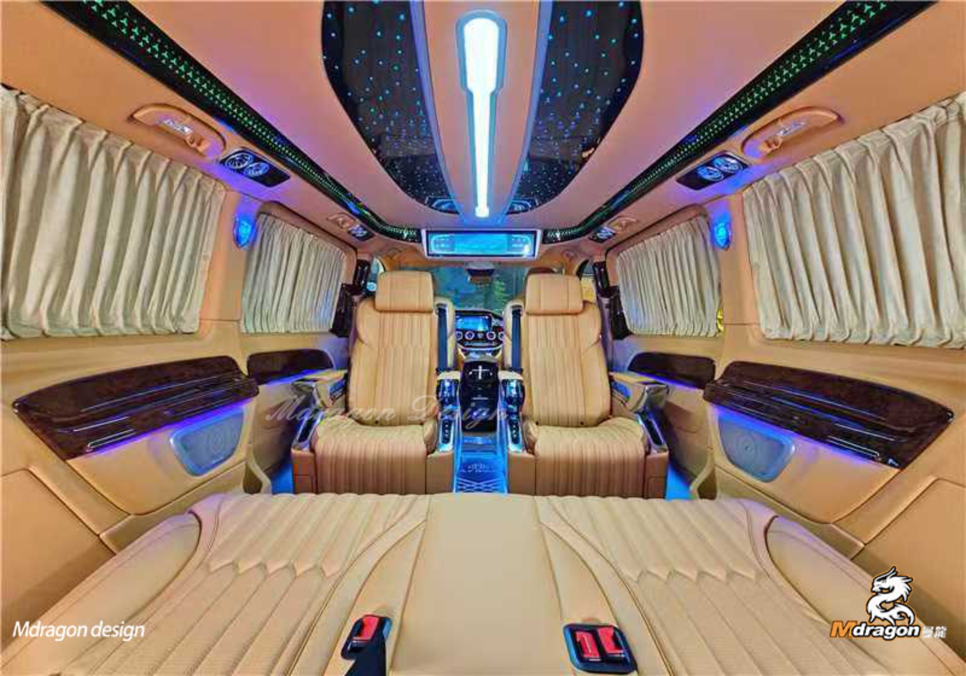 Mdragon V Class Luxury Customized Flat Roof Parts 3